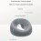 Memory Foam Crescent Massagekudde för Bord och Stolar 7