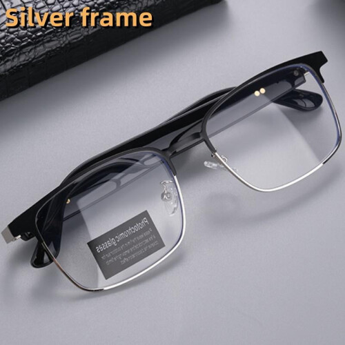 Gafas inteligentes Bluetooth con lentes fotocromáticas metálicas