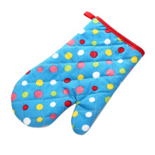 Gants de cuisine en coton résistant à la chaleur, style rétro, lot de 2