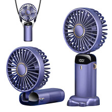 Přenosný ruční ventilátor s baterií 4000 mAh, 3 v 1, skládací