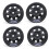 Cubo de roda Beadlock para Axial SCX10, 4 peças, 1,9 polegadas 1