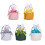 sac à main à oreilles de lapin de Pâques en PU avec cordon de serrage 8