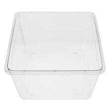 Stænkskærm i gennemsigtig akryl til fuglebur 23 x 23 cm