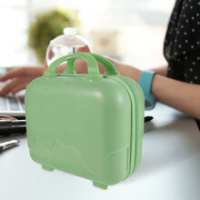 Lichtgroene reismake-uptas met grote capaciteit, gemaakt van ABS-polyester
