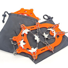 Ice Cleats with Stainless Steel Spikes for Shoes Boots 19