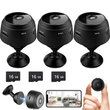 Magnetische Mini-Überwachungskamera 1080p HD 3 Stück