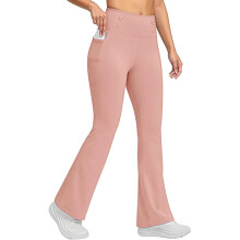 Calça jogger feminina de algodão, modelagem relaxada, cintura alta e com bolsos.