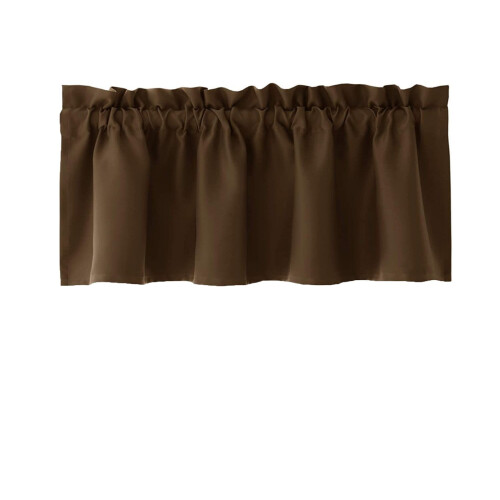 Termisk isolerede gardiner med stanglomme, 127x43 cm