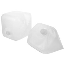 Sacs de lestage de sable pour échelle de piscine, blancs, 2 pièces