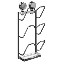 Plateau organisateur de couvercles de casseroles avec repose-cuillère pour plaque de cuisson