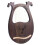 Lyre Harp Lightweight Sky Blue European Design 1