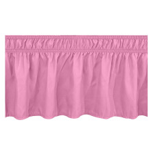 Jupe de lit King Size élastique, hauteur 51 cm (20 pouces).