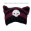 Gorro de punto con calavera para mujer, estilo punk. 3