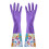 Floral Kitchen Gloves Fleece-Lined Warm Waterproof 2