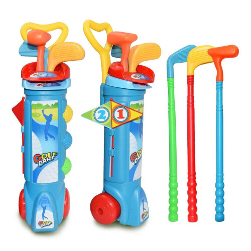 Sada plastových golfových holí pro batolata, věk 3-5 let