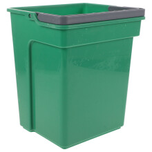 Zöld műanyag vizesvödör fogantyúval, 1 db-os csomag