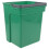 Groene plastic wateremmer met handvat (1 stuk) 1