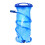 Sac à eau de camping pliable avec paille, 2 L 1
