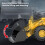 Construction Vehicle Toy Set Realistic Excavator and 4