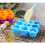 Silicone Ice Cube Tray Leakproof Microwave Dishwasher Safe 8