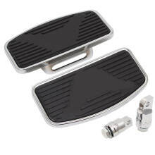 Adjustable Motorcycle Adjustable Passenger Floorboard Mount-Style Foot Rest Floorboards for Dyna Electra Glide