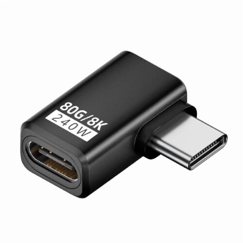 USB Type C Adapter 240W 80Gbps 8K@60Hz for Thunderbolt4/5 Devices for Efficient