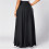 Γυναικεία casual φούστα hakama με ψηλή μέση και φιόγκο σε σχήμα φύλλου 4