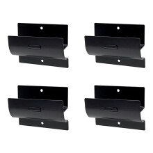 Gancio per Scala Resistente, Montaggio un Parete, Gancio per Scala, Portaoggetti, Carriola per Parete del Garage, Confezione da 4