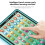 Jacenvly Kids Learning Tablet with LED for Early Development 7