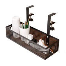 Organizador de gaveta de mesa ajustável para armazenamento embaixo da mesa.
