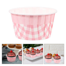 Pink Ruffled Cupcake Liners Paper 50 pcs