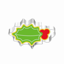 Emporte-pièces de Noël en acier inoxydable, lot de 10 cm
