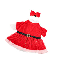 Tenue d'oie de Noël pour la décoration de porche extérieur