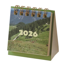 Home Calendar,2026 Mini Calendar,2026 Calendar Creative Portable Calendar Desktop Ornament Check In Plan Book