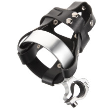 Bottle Cage Aluminum Alloy Black 1 Pack