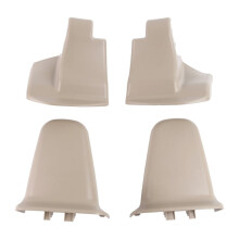 4pcs/Set Third-Row Hinge Cover for Land LC200 08-21 71486-60050 71485-60090 71639-60110 7162960380 A