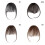 Flequillo postizo de cabello humano para mujer 2