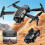 WIZUTIZ foldable drone dual 1080P HD camera 5