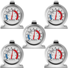 Refrigerator Thermometer Large Dial 5 Pack