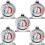 Refrigerator Thermometer Large Dial 5 Pack 1