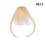 Flequillo postizo de cabello humano para mujer 6