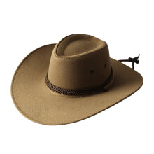 Cappello da bacinella retrò stile western vintage taglia unica