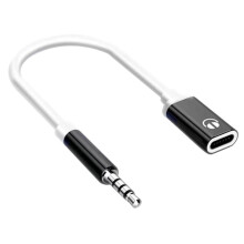 USB-C naar 3,5 mm hoofdtelefoonadapter stereo