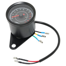 Universeller Motorrad-Drehzahlmesser 13000 U/Min, Elektronischer Drehzahlmesser, Geschwindigkeitsanzeige, LED-Hintergrundbeleuchtung, 12 V, für