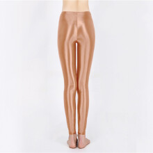High Waist Yoga Pants for Women Plus Size Shiny Stretchy