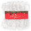 Witte kerstslinger met realistische textuur, 120 cm 1