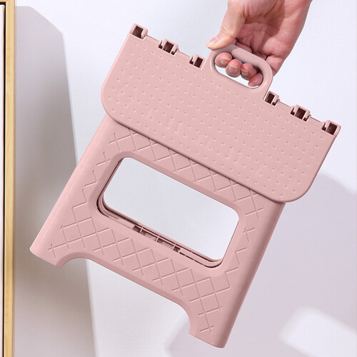 Folding Step Stool Plastic with Handle 2