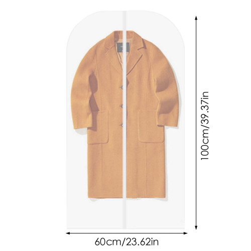 Clear Hanging Garment Bags Dustproof4PCS 2