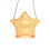 Star-shaped evening bag with metal chain strap PVC 1