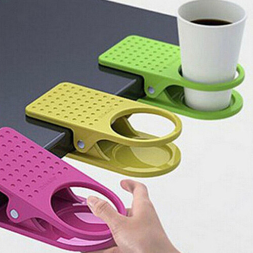 Clip porte-gobelet pour chaise, table ou bureau (2 pièces) 1